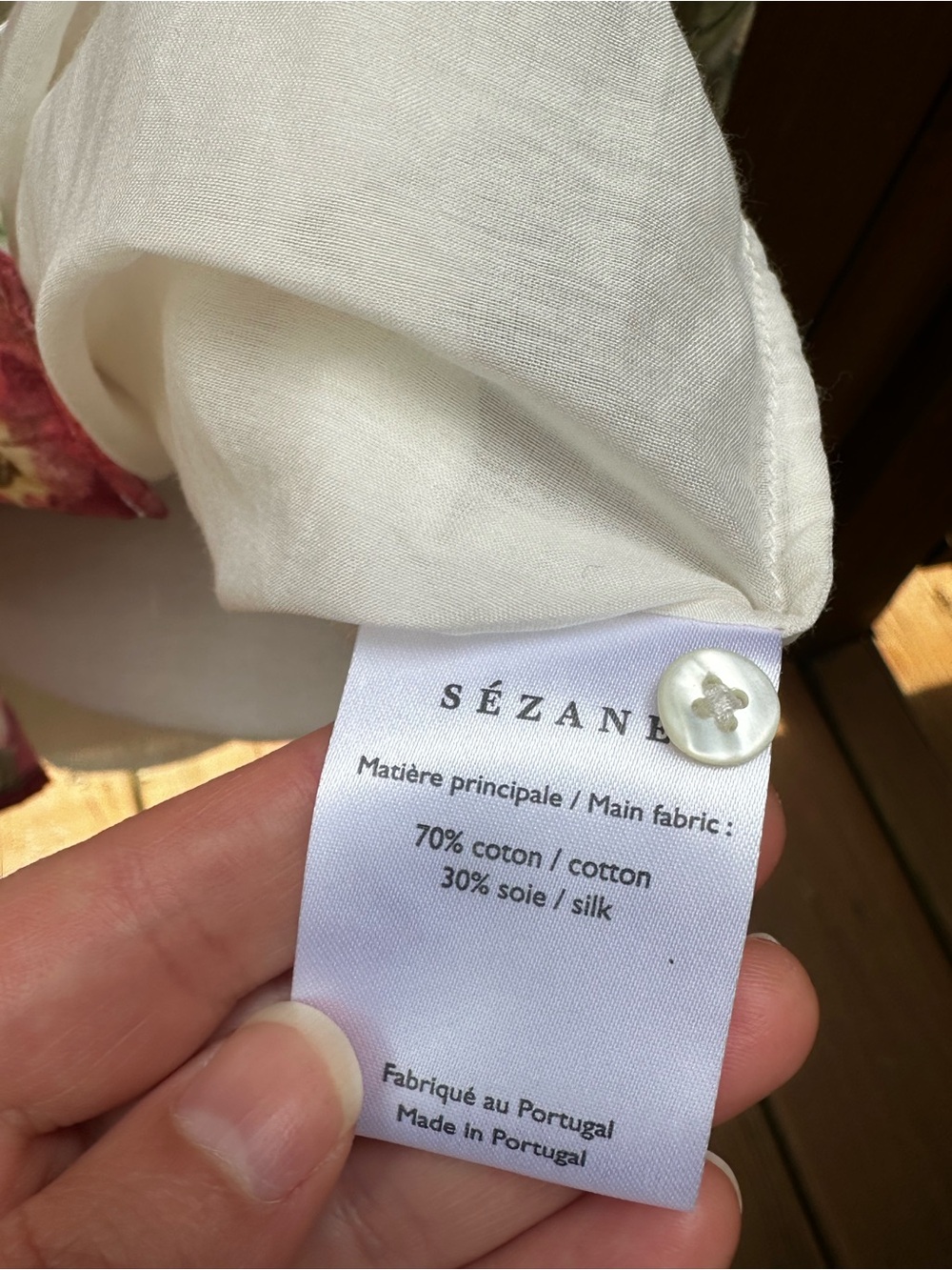 Sezane Pierro Shirt - Creation Floral - Picture 7 of 8
